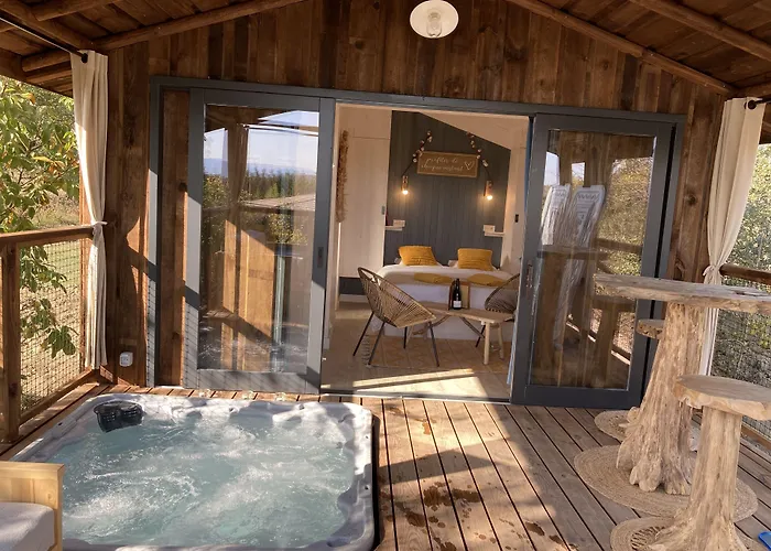 Couette-café Trésors De Campagne,spas Privatifs Villarzel-du-Razes